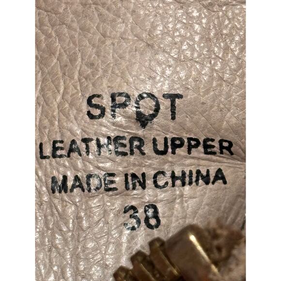 ASH Spot Wedge Moccasin Booties Size 38/8 - Picture 5 of 6